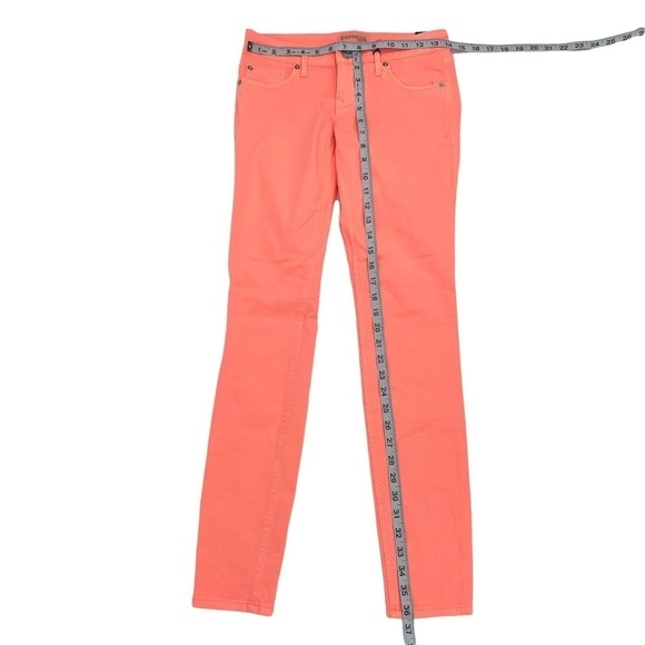 NWT Express Stella Regular Fit Low Rise Salmon Jeggings Size 0 Women’s - Picture 4 of 10